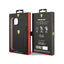 Ferrari Leather Stamp Sides – dėklas iPhone 14 Plus (juodas)