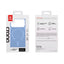Crong Hybrid Matte Magnetic – MagSafe dėklas, skirtas iPhone 18 Pro / 17 Pro (mėlynas)