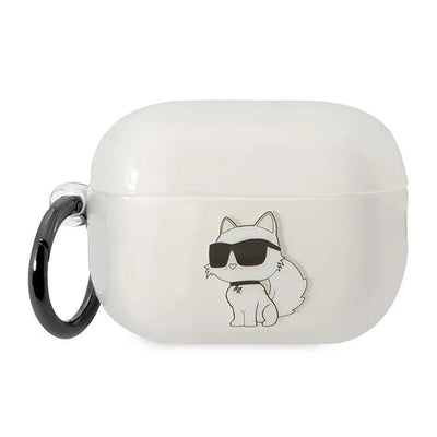 Karl Lagerfeld NFT Ikonik Choupette Head - dėklas Apple AirPods Pro 2 (skaidrus)