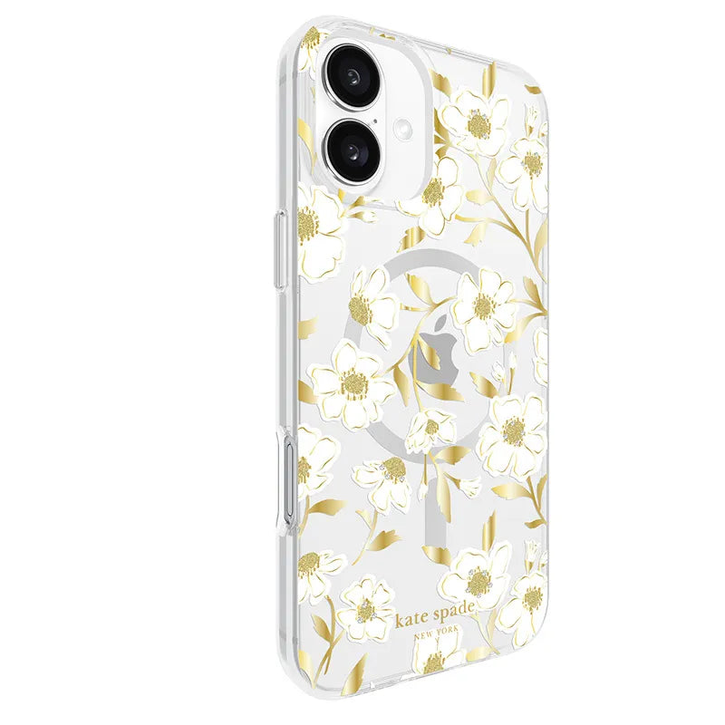 Kate Spade New York Protective Gems MagSafe – dėklas iPhone 16 Plus (Sunshine Floral)
