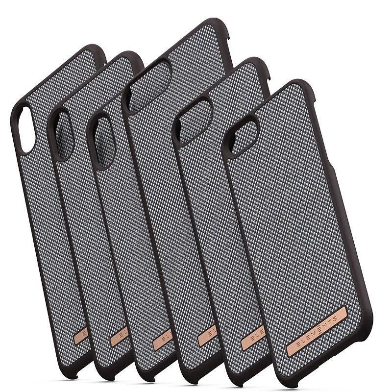 Nordic Elements Saeson Idun – dėklas iPhone Xs Max (tamsiai rudas)