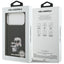 Karl Lagerfeld IML Aquarelle Karl & Choupette & Logo MagSafe – dėklas iPhone 17 Pro (juodas)
