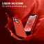 Crong Color Cover – dėklas iPhone 13 Pro Max (raudonas)