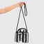 Case-Mate Micro Tote Bag – vandeniui atsparus krepšys per petį (Midnight Black/Clear)