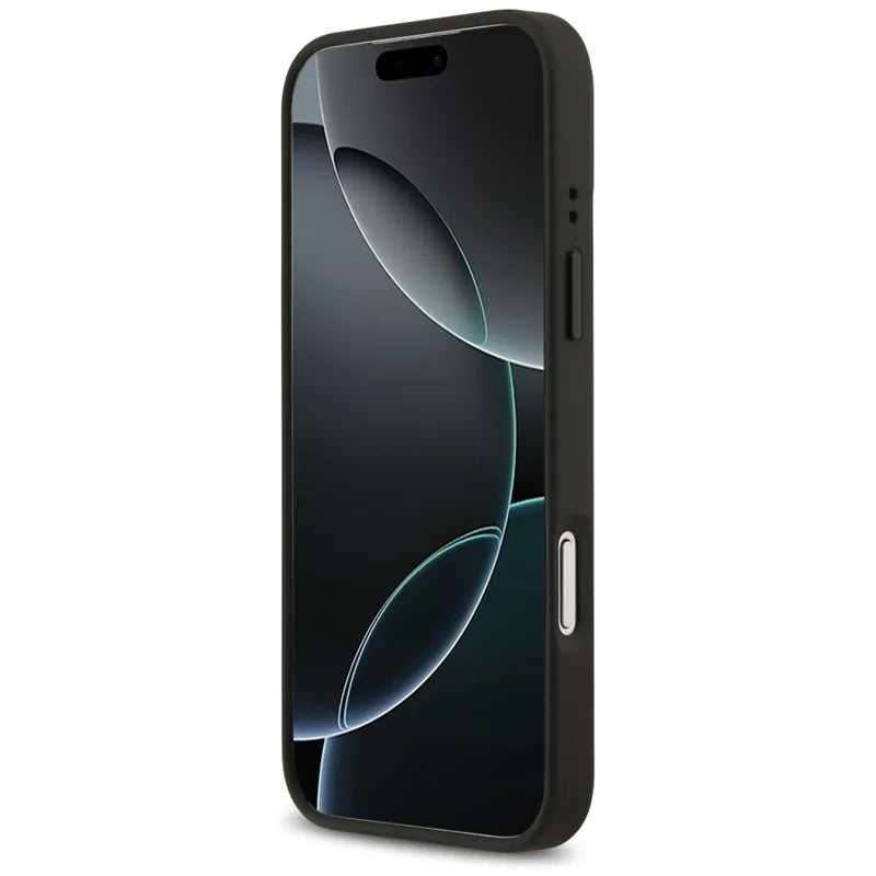 BMW M Carbon Line & Logo MagSafe dėklas – iPhone 17 Pro Max (raudonas)