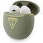 Guess Gold Line Triangle – TWS Bluetooth ausinės + įkrovimo dėklas (chaki)
