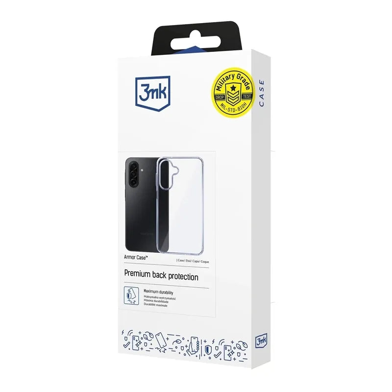 3mk Armor Case – dėklas Samsung Galaxy A17 4G/5G (skaidrus)