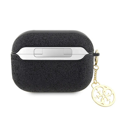 Guess 4G Glitter Flake - Dėklas Apple AirPods Pro 2 (juodas)