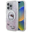 Hello Kitty Liquid Glitter Sweet Kitty Bows MagSafe – dėklas iPhone 16 Pro Max (baltas)