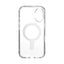 Speck Presidio Perfect-Clear ClickLock & MagSafe – dėklas iPhone 16 (skaidrus / chromo apdaila / Serene Silver)
