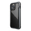 „X-Doria Raptic Shield“ – aliuminis dėklas „iPhone 14 Pro Max“ (atsparus kritimui iš 3 m) (juodas)