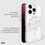 Case-Mate Karat MagSafe dėklas, skirtas iPhone 16 Pro su perlamutro intarpais (A Touch of Pearl)