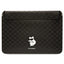 Karl Lagerfeld NFT Saffiano Monogram Ikonik Choupette dėklas - 14" nešiojamojo kompiuterio dėklas (juodas)