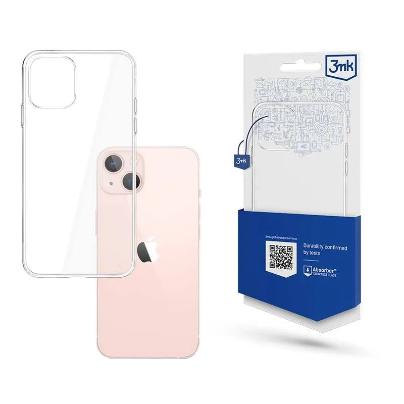 3mk Clear Case – dėklas iPhone 14 (skaidrus)