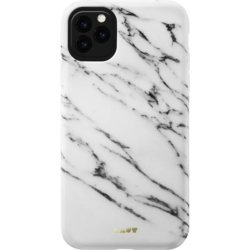 Laut Huex Elements – Dėklas iPhone 11 Pro Max (Marble White)