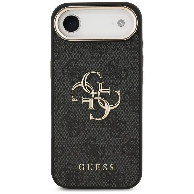 Guess 4G Big 4G Classic Logo – dėklas iPhone Air (juodas / auksinis)