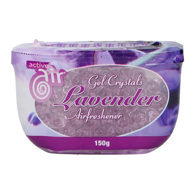 Active Air – oro gaivinimo gelio rutuliukai / perliukai 150g (levandų)