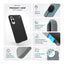 Speck Presidio2 Grip Magnet – dėklas Samsung Galaxy S25 Edge su MagSafe (juodas/pilkas/baltas)