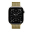 Crong Milano Steel – nerūdijančio plieno apyrankė Apple Watch 44/45/46/49 mm (auksinė)
