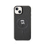 Karl Lagerfeld IML Ikonik MagSafe dėklas, skirtas iPhone 15 Plus (juodas)
