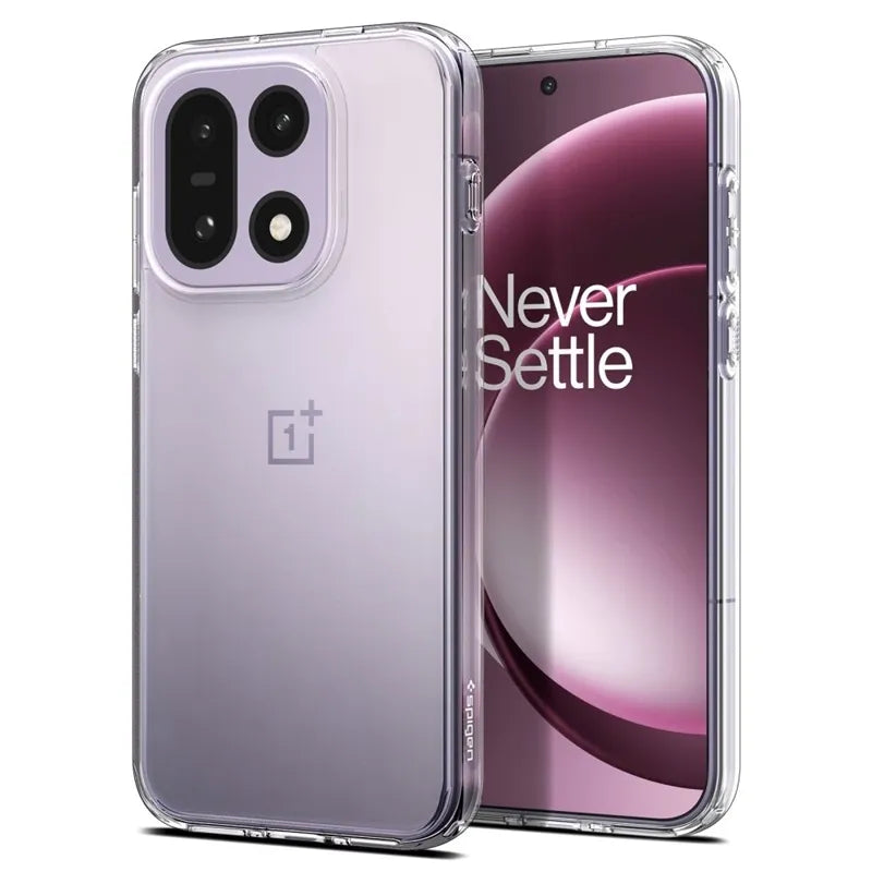 Spigen Ultra Hybrid – dėklas, skirtas OnePlus 15 (Crystal Clear)