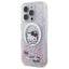 Hello Kitty Liquid Glitter Sweet Kitty Bows MagSafe – dėklas iPhone 16 Pro Max (baltas)