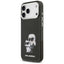 Karl Lagerfeld IML Aquarelle Karl & Choupette & Logo MagSafe – dėklas iPhone 17 Pro (juodas)