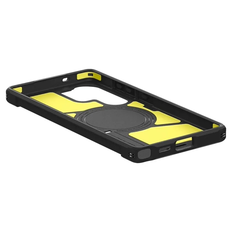 Spigen Tough Armor MagSafe – Dėklas Samsung Galaxy S25 Ultra (Juodas)