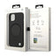 BMW Signature Liquid Silicone MagSafe - dėklas, skirtas iPhone 14 (juodas)