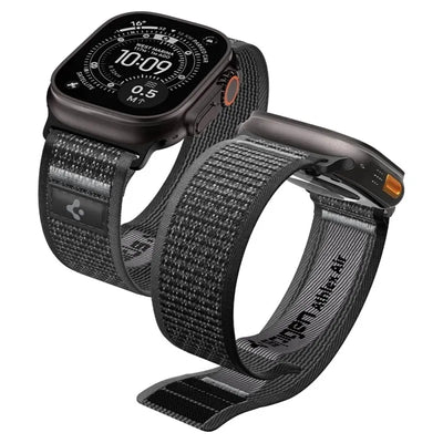 Spigen Athlex Air 2 – Apple Watch dirželis 44/45/46/49 mm (Active Black / Gray)