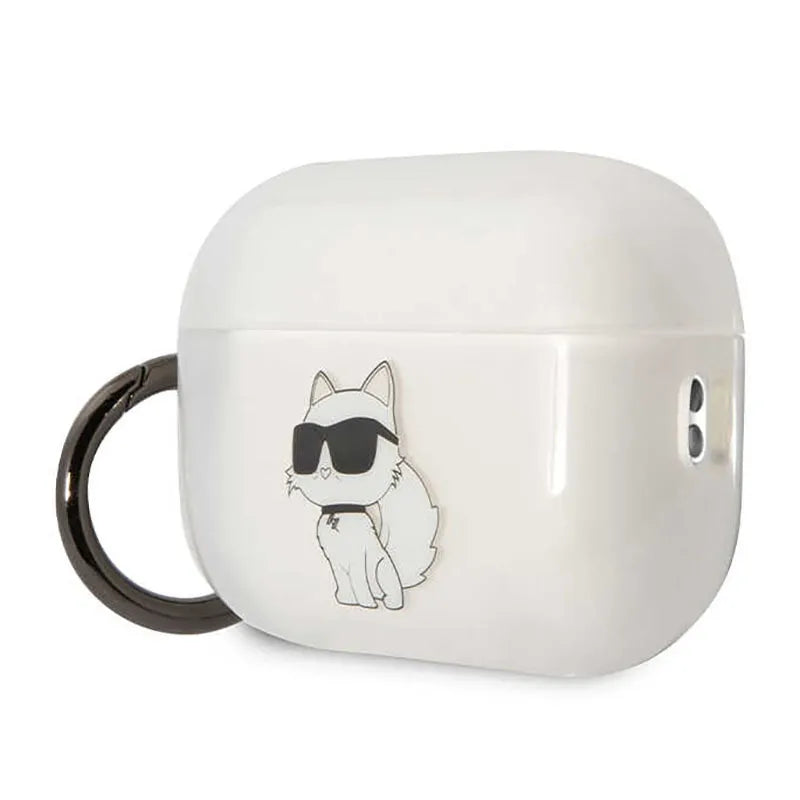 Karl Lagerfeld NFT Ikonik Choupette Head - dėklas Apple AirPods Pro 2 (skaidrus)