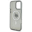 Karl Lagerfeld IML Metal Choupette Head MagSafe – dėklas iPhone 16 Pro (juodas)