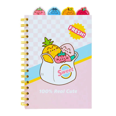 Pusheen – A5 užrašų knygelė / Užrašų knygelė iš Fruits kolekcijos
