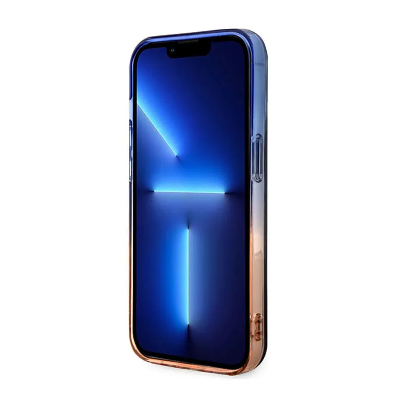 BMW Gradient Bumper MagSafe – dėklas iPhone 14 Pro (pilkas)