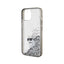 Karl Lagerfeld Liquid Glitter Choupette – dėklas iPhone 15 telefonui (skaidrus)