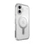 Speck Presidio Perfect-Clear ClickLock & MagSafe – dėklas iPhone 16 (skaidrus / chromo apdaila / Serene Silver)