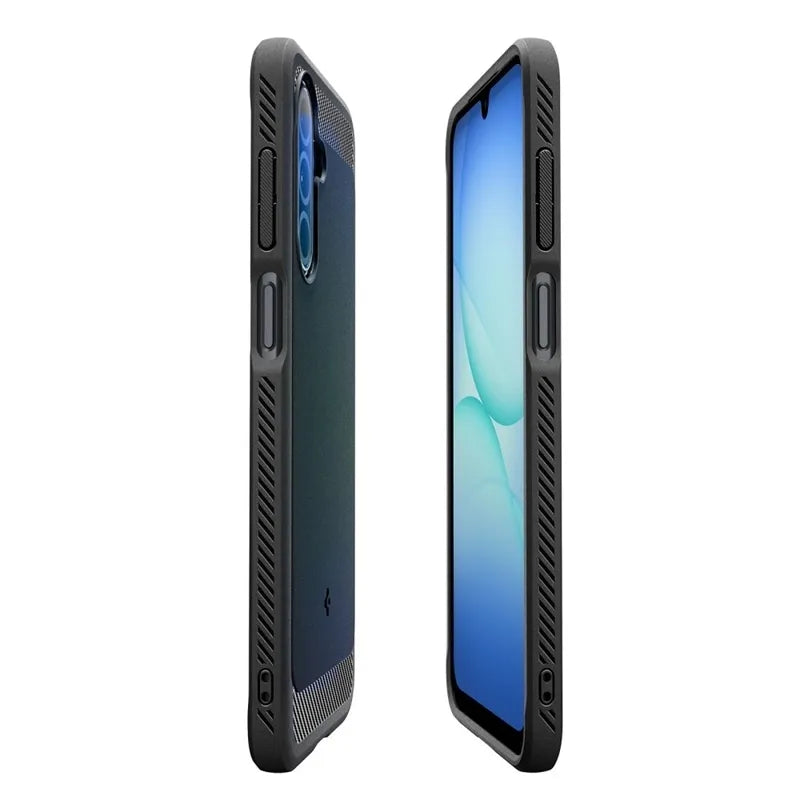 Spigen Rugged Armor – dėklas Samsung Galaxy A17 4G / 5G (juodas)