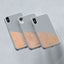 Nordic Elements Original Hel – dėklas iPhone Xs Max su tikro klevo medienos elementais (šviesiai pilkas)