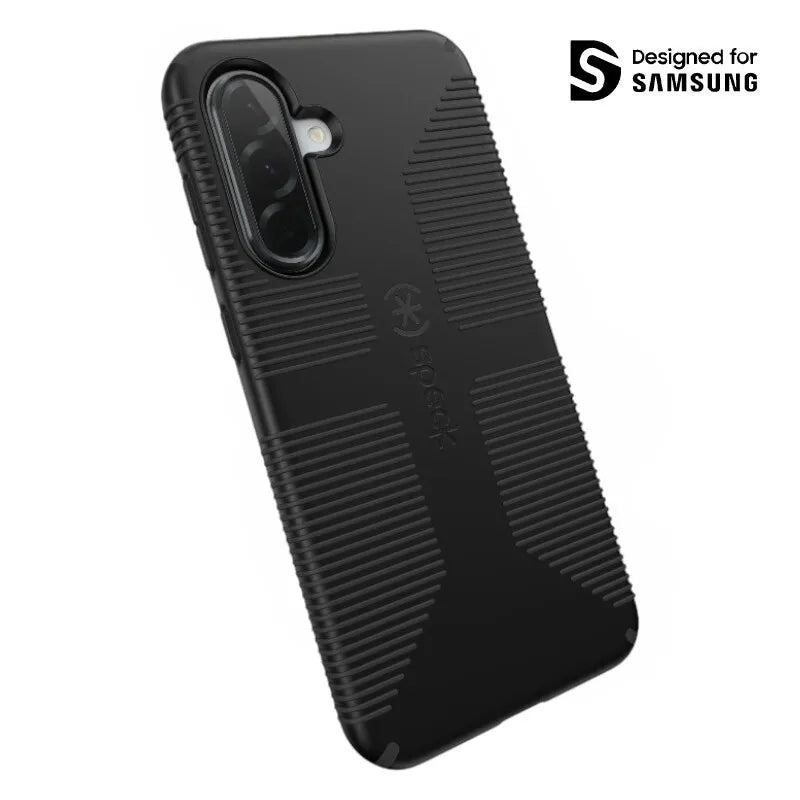 Speck Impacthero Grip – dėklas skirtas Samsung Galaxy A36 5G / A56 5G (juodas)