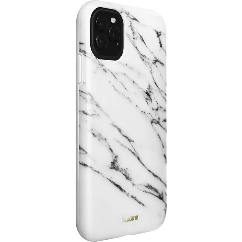 Laut Huex Elements – Dėklas iPhone 11 Pro Max (Marble White)
