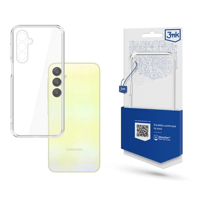 3mk Clear Case – dėklas Samsung Galaxy A25 5G (skaidrus)
