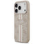„Guess 4G Printed Stripes MagSafe“ – dėklas „iPhone 17 Pro“ (rožinis)