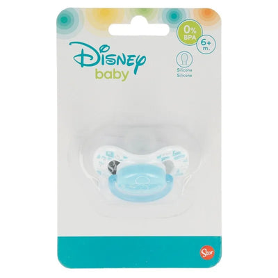Mickey Mouse - Silikoninis čiulptukas 6 m+ (mėlynas)