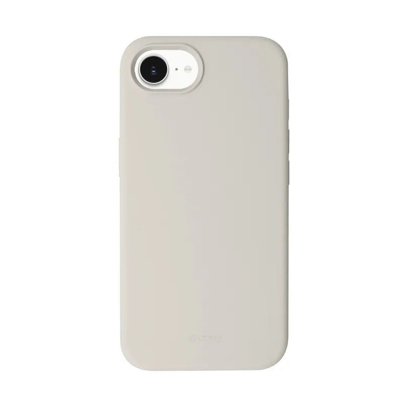 Crong Color Cover Magnetic – dėklas iPhone 17e / 16e MagSafe (smėlio spalvos)