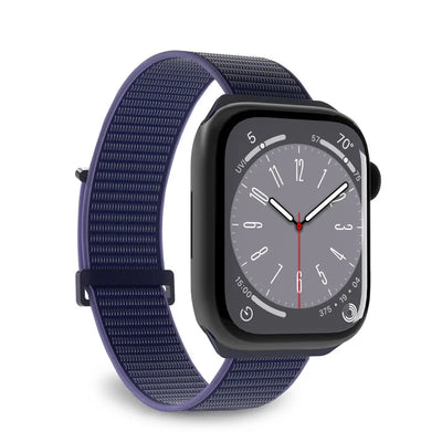 PURO Nylon Sport - Apple Watch dirželis 44/45/46/49 mm (tamsiai mėlynas)