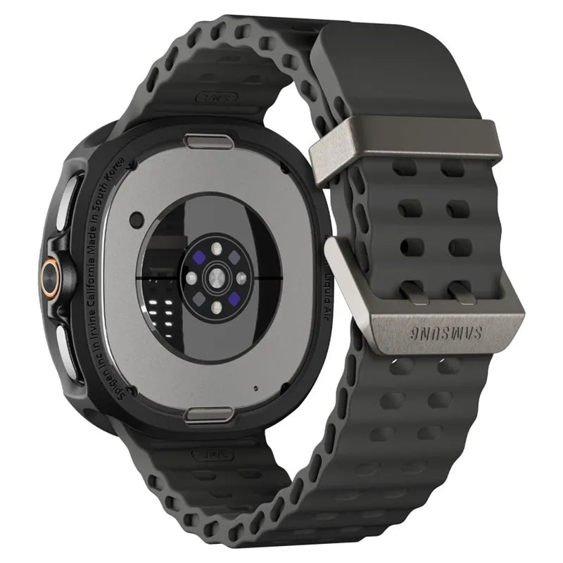Spigen Liquid Air – dėklas Samsung Galaxy Watch 8 Classic 46 mm (matinė juoda)