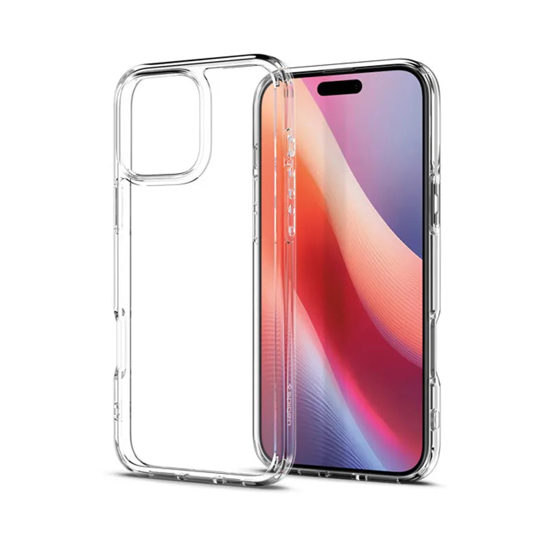 Spigen Ultra Hybrid – dėklas iPhone 16 Pro (skaidrus)