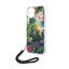 Guess Flower Cord – dėklas iPhone 14 (mėlynas)
