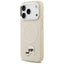Karl Lagerfeld Karl & Choupette Pins MagSafe – dėklas iPhone 17 Pro (smėlio spalvos)