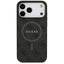 Guess 4G Ring Classic Logo MagSafe dėklas iPhone 17 Pro Max (juodas)